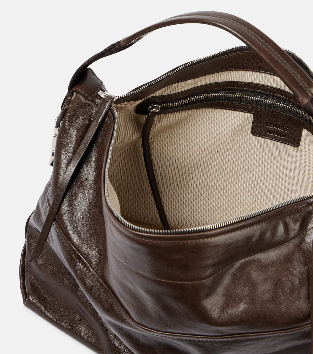 Schultertasche Berlingot aus Leder | Lemaire
