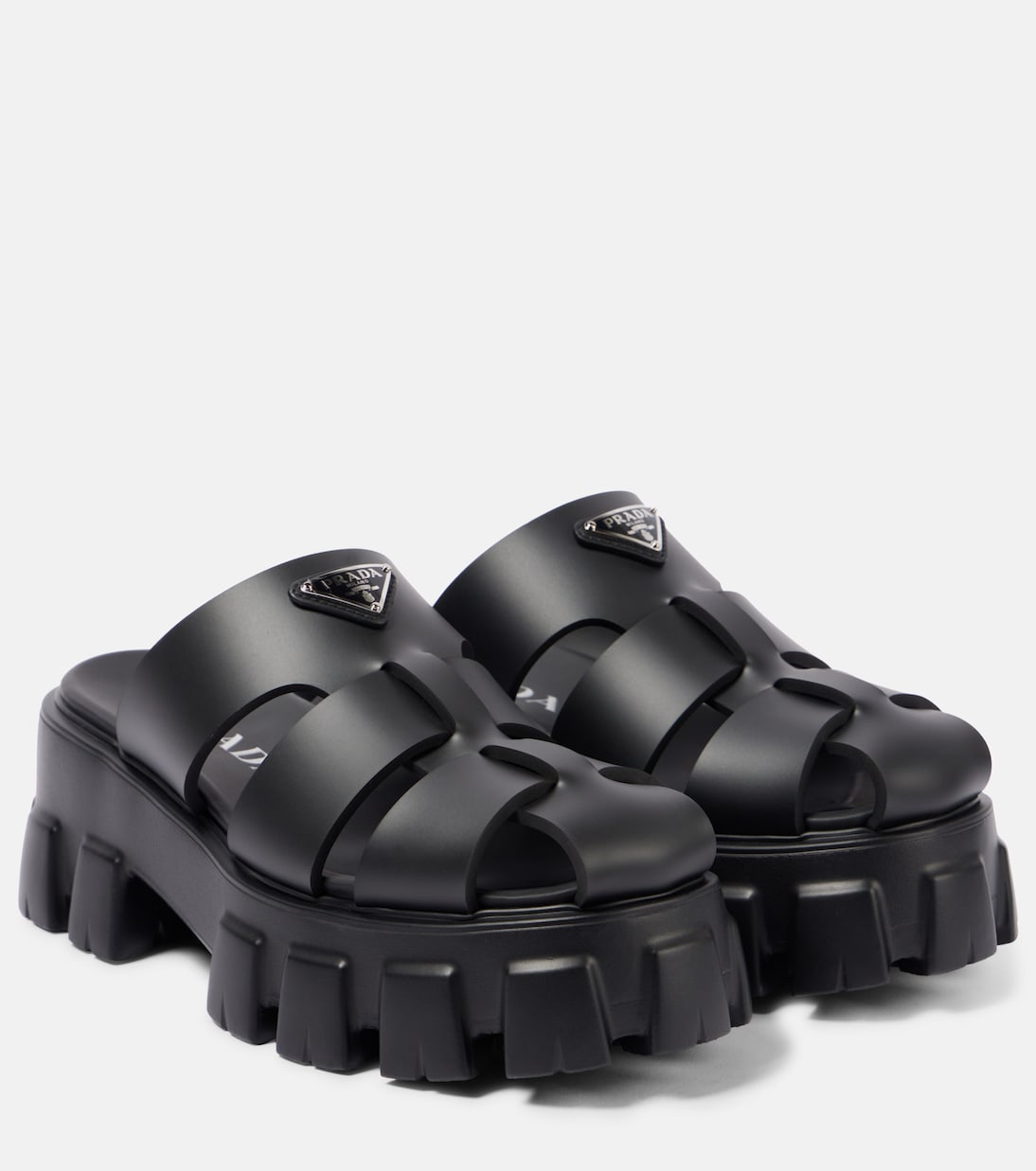 Sandali pescatori PRADA Monolith: stile giovane e moderno