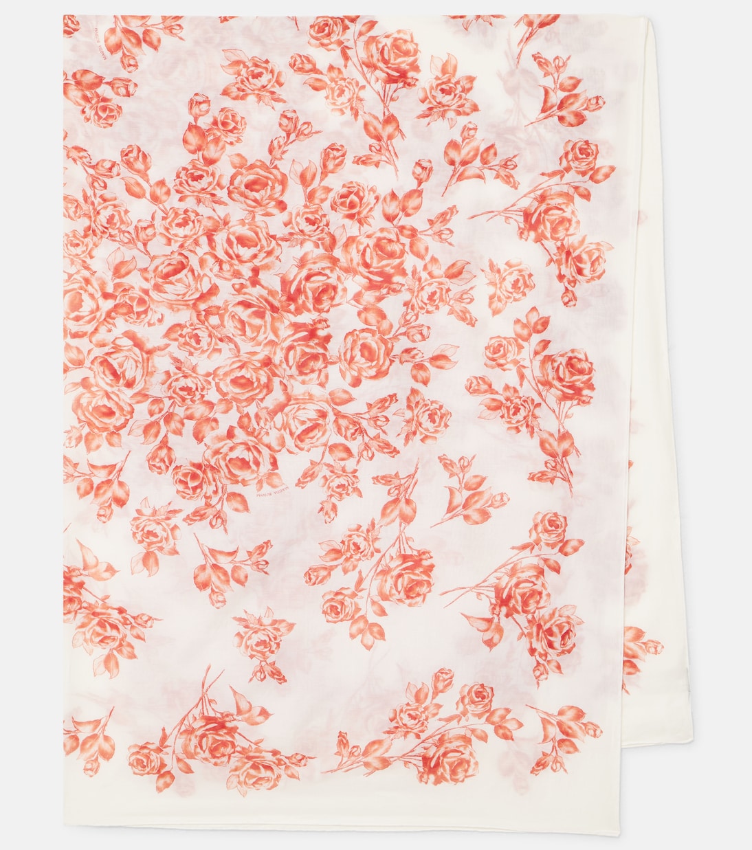 Foulard in cotone e seta con stampa | Magda Butrym