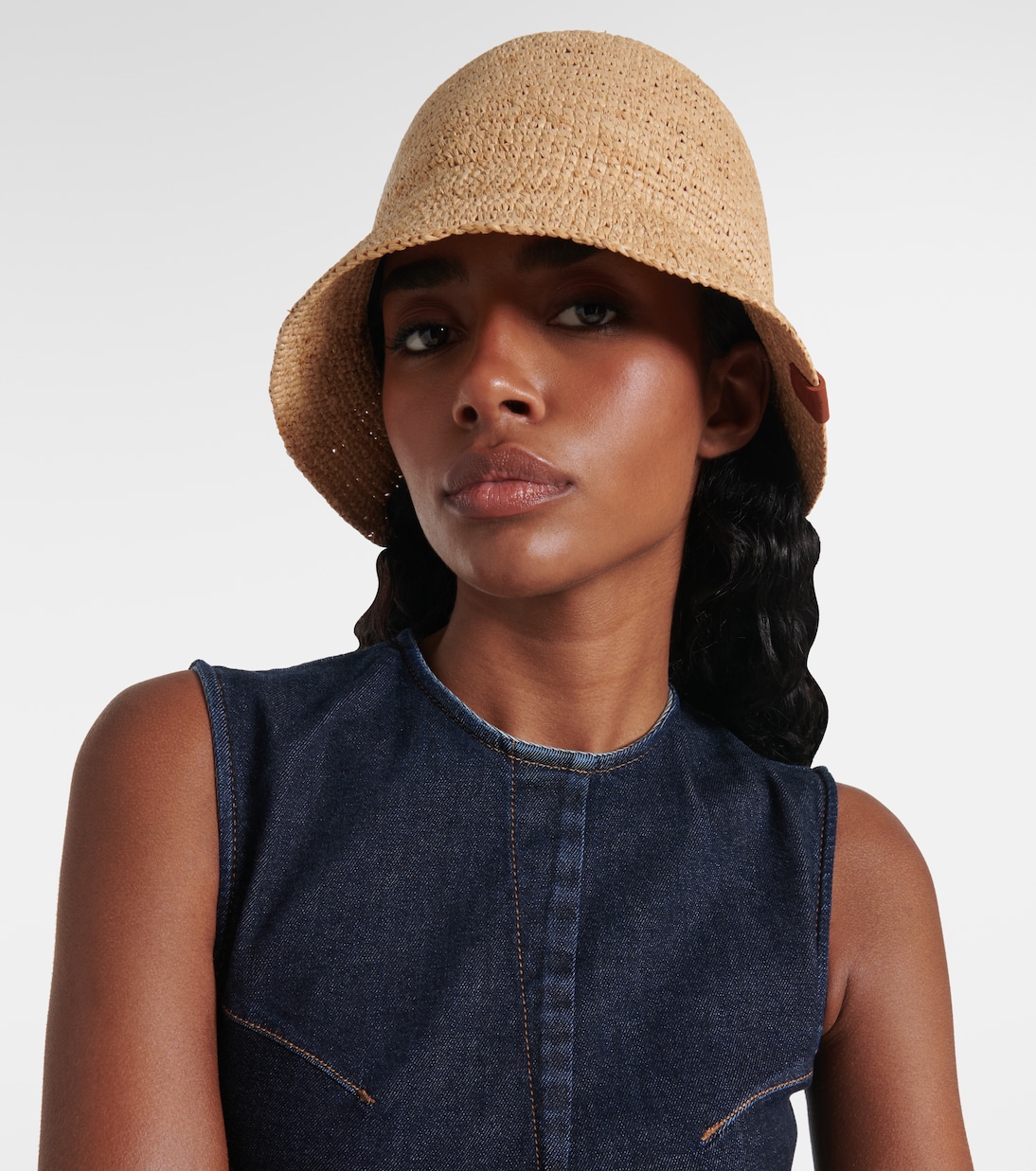 Cappello da pescatore Meyers in rafia | Staud