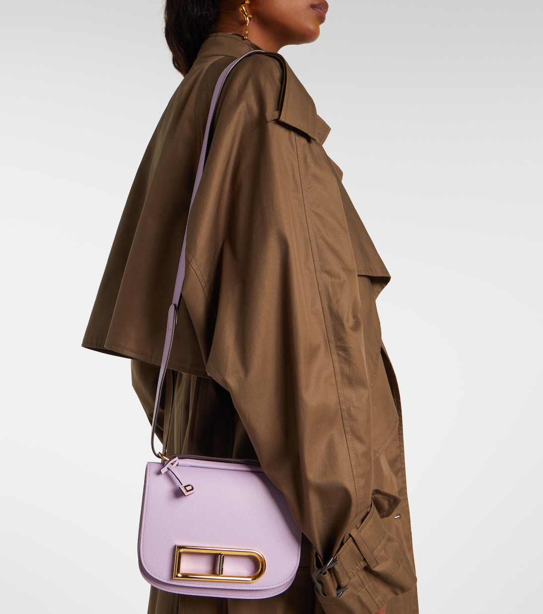 Lingot Small leather crossbody bag | Delvaux