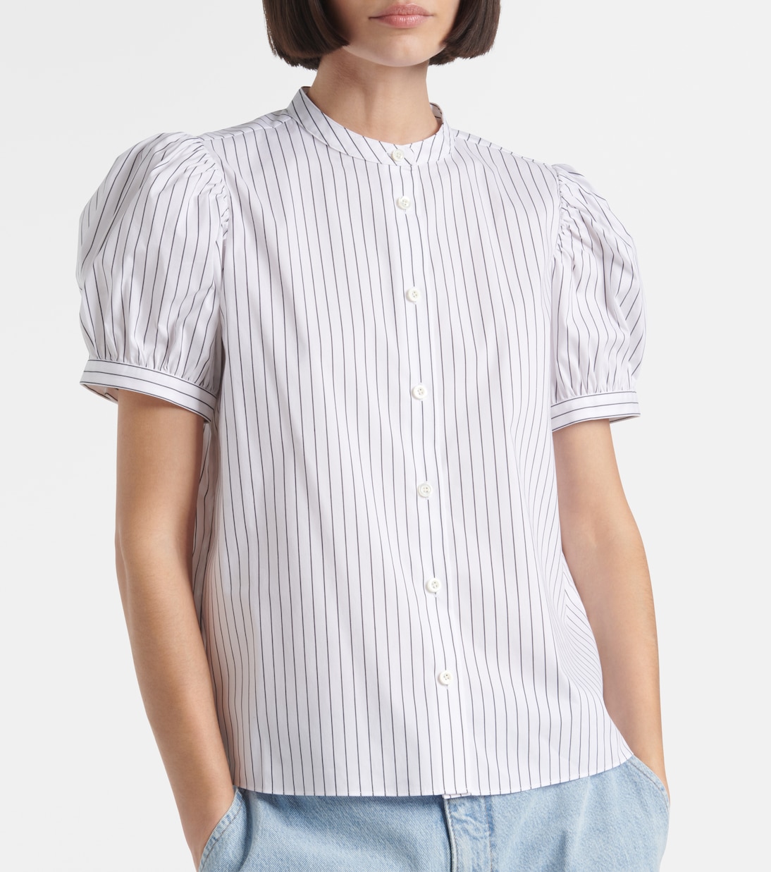 Top The Gathered in misto cotone | Frame