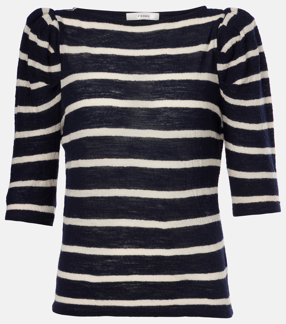 Top The Ruched in lana vergine | Frame