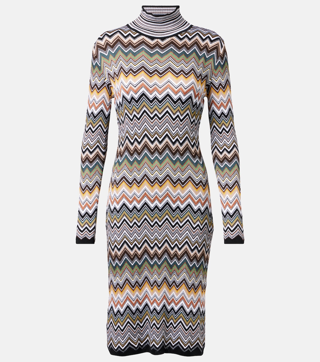 Zigzag midi dress | Missoni
