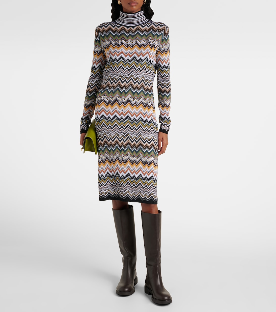 Zigzag midi dress | Missoni