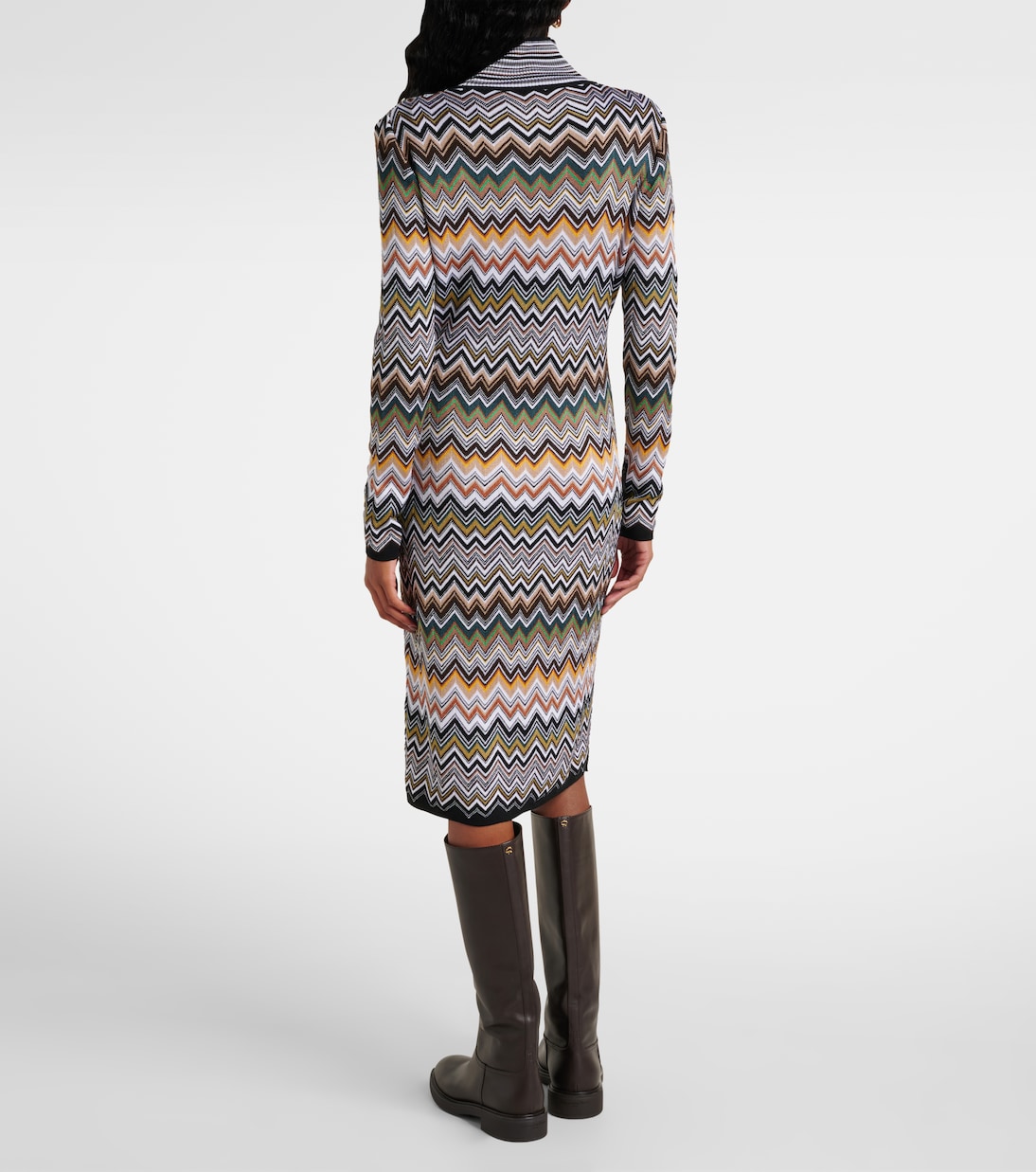 Zigzag midi dress | Missoni