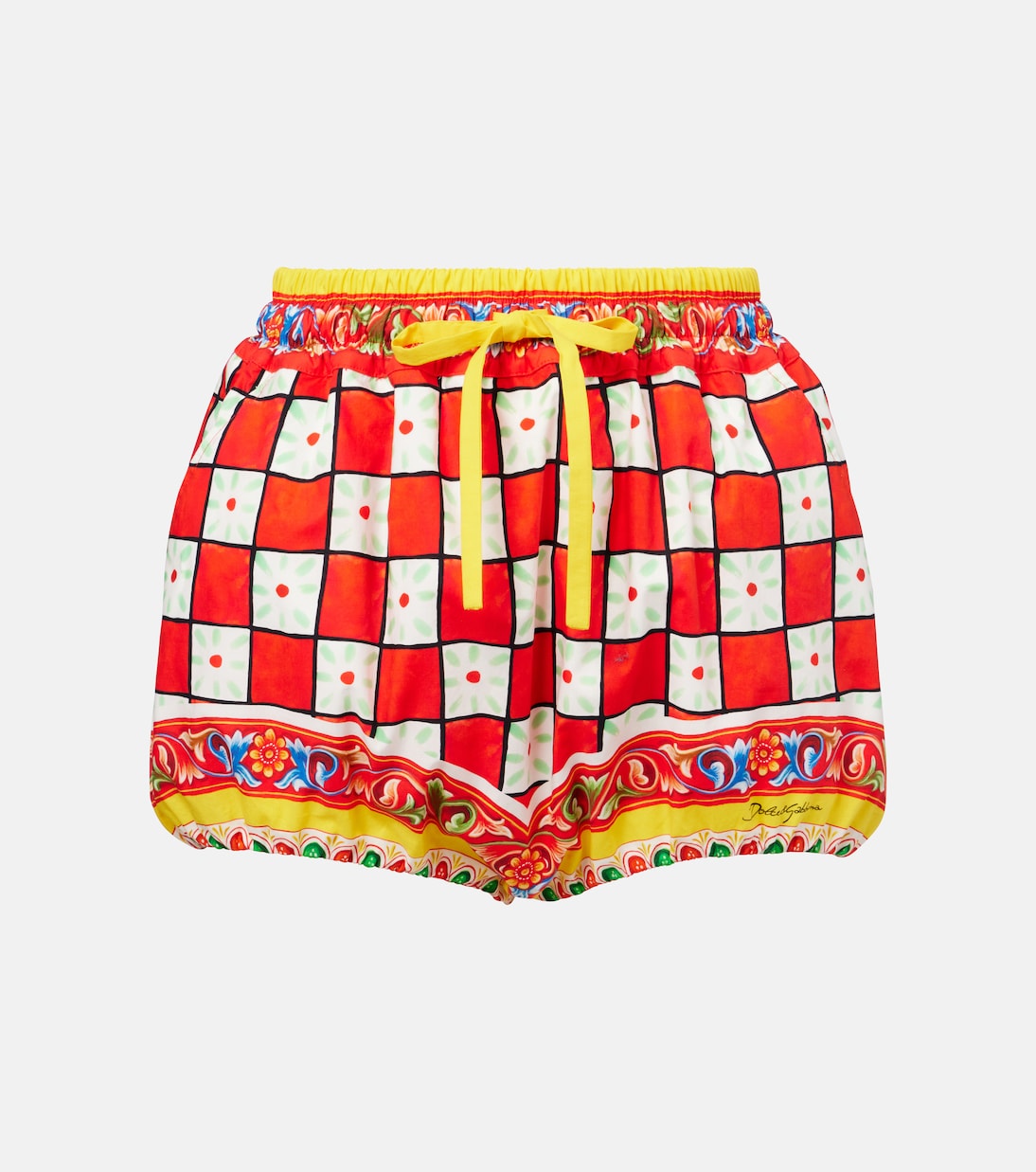 Shorts de algodón estampados | Dolce&Gabbana