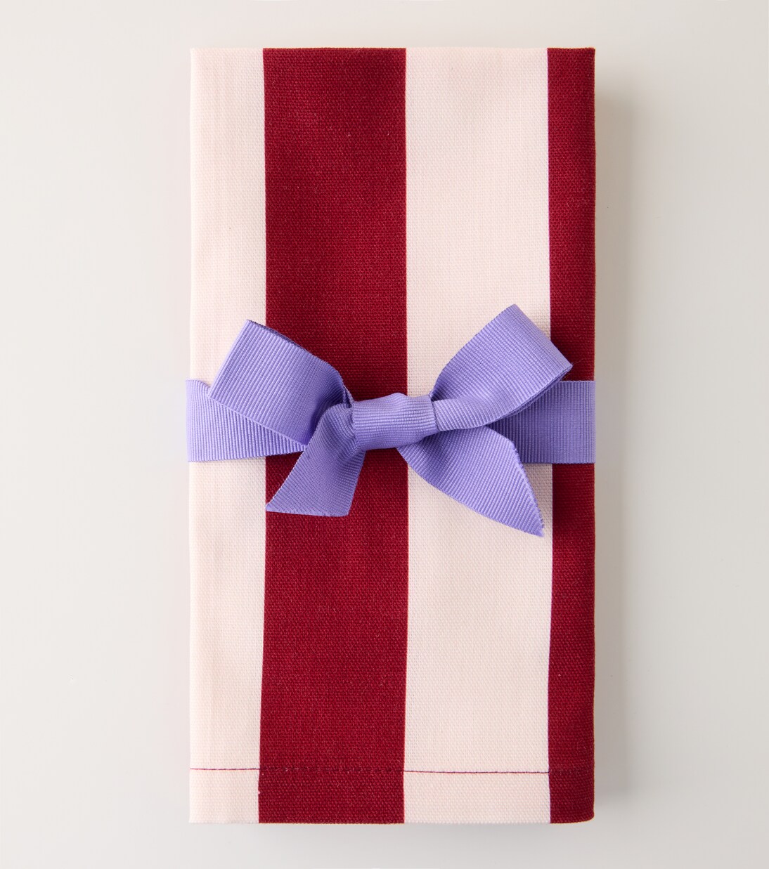 Striped linen set of 2 napkins | La DoubleJ