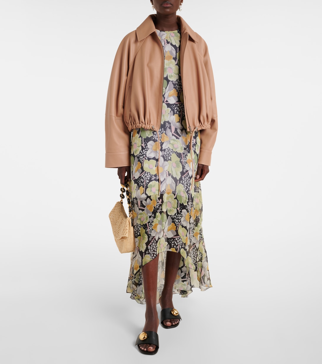 Mules Pebble 45 in pelle | Loewe