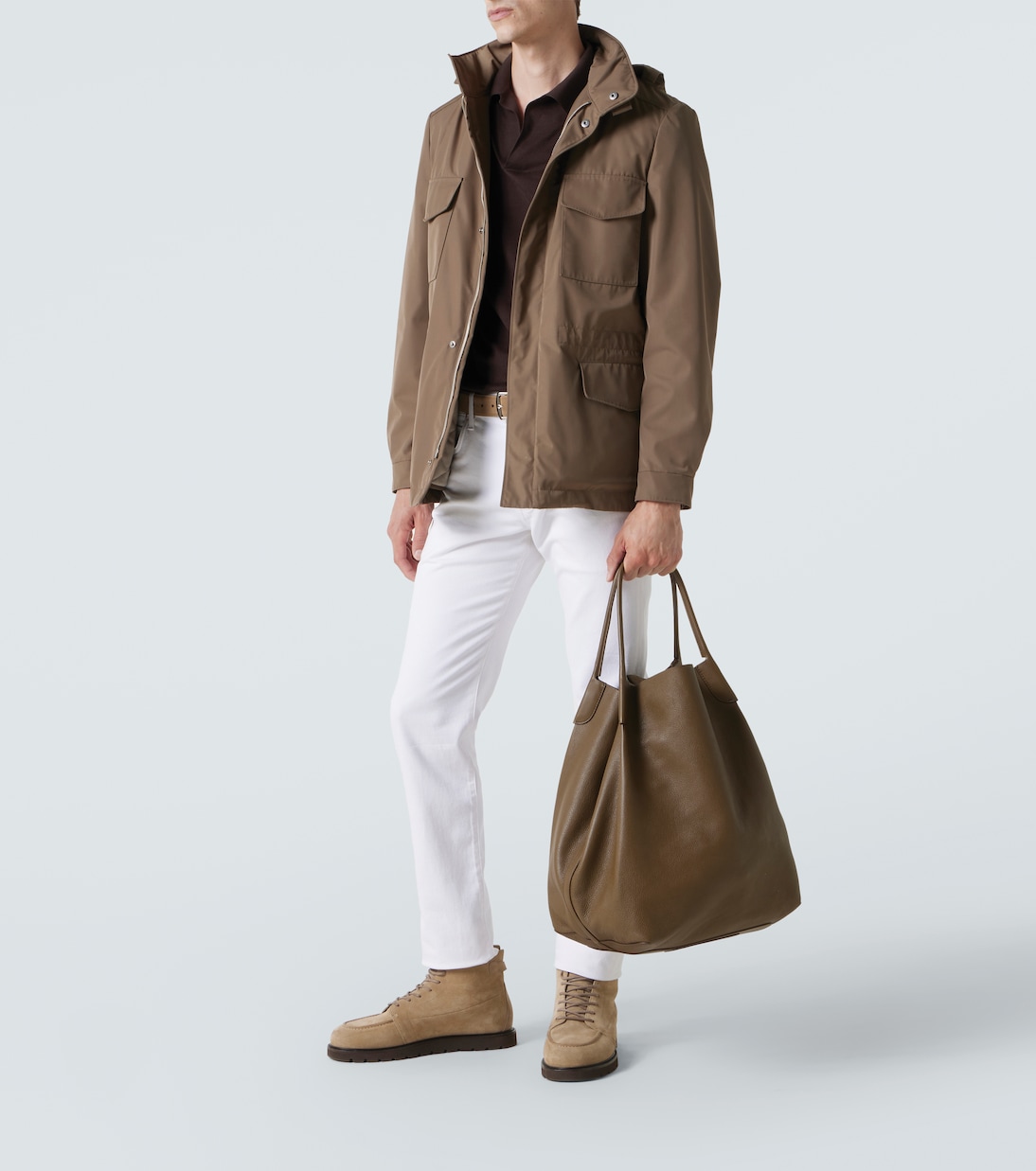 Tote Bale Extra Large aus Leder | Loro Piana