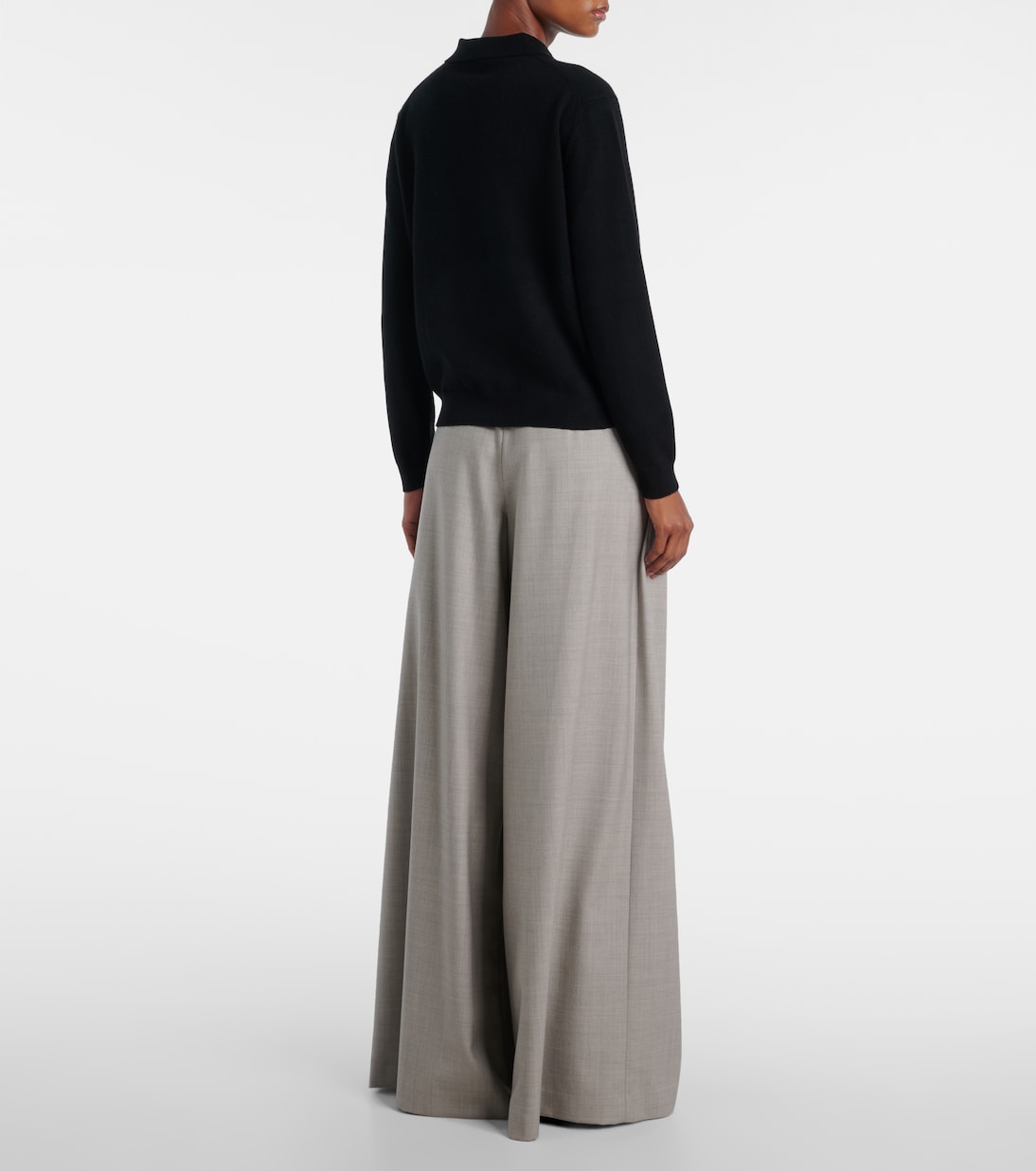 Classic cashmere polo sweater | Loro Piana