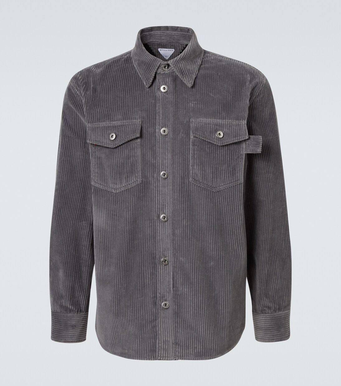 Matt cotton corduroy shirt  | Bottega Veneta