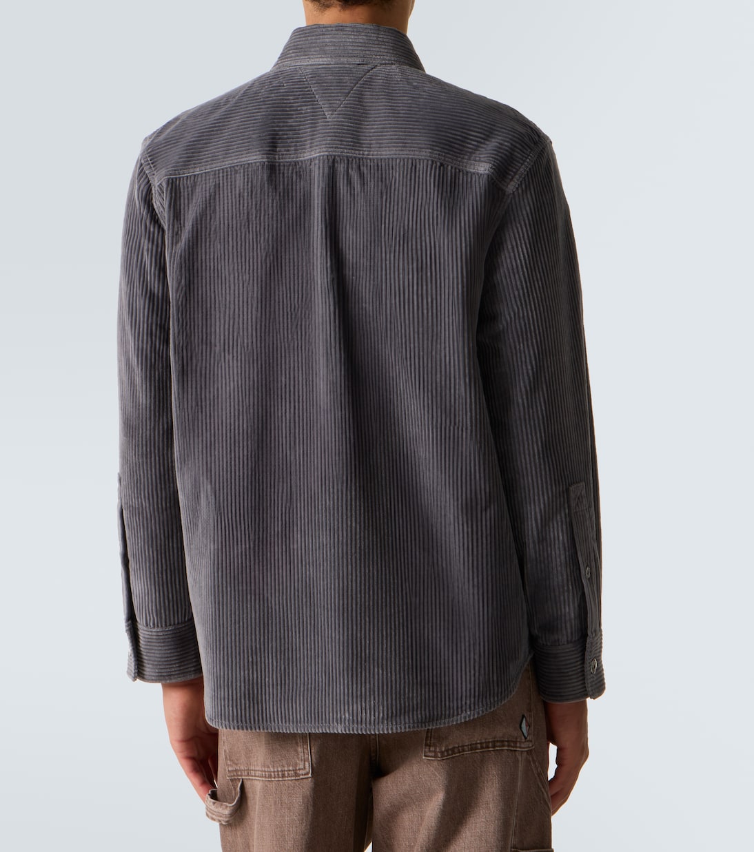Matt cotton corduroy shirt  | Bottega Veneta