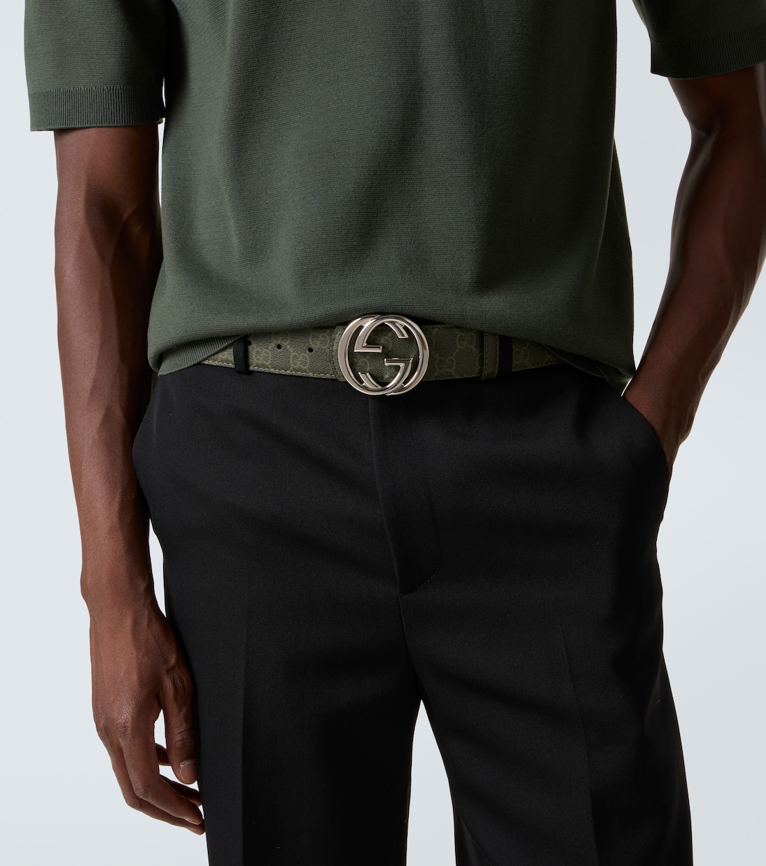 GG reversible leather belt | Gucci