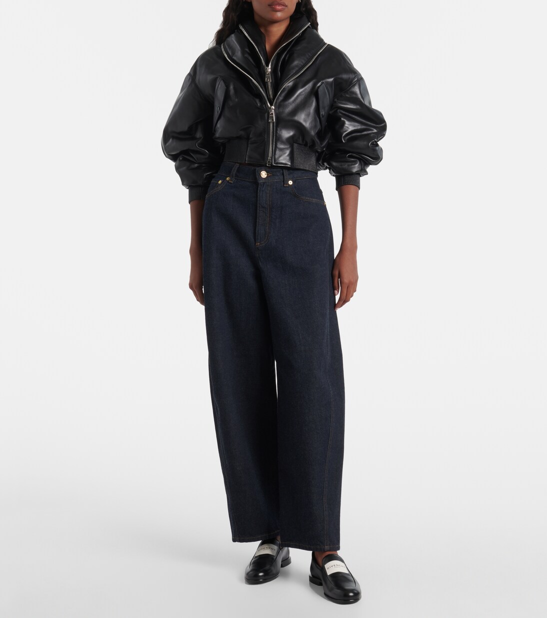 High-rise wide-leg jeans | Givenchy