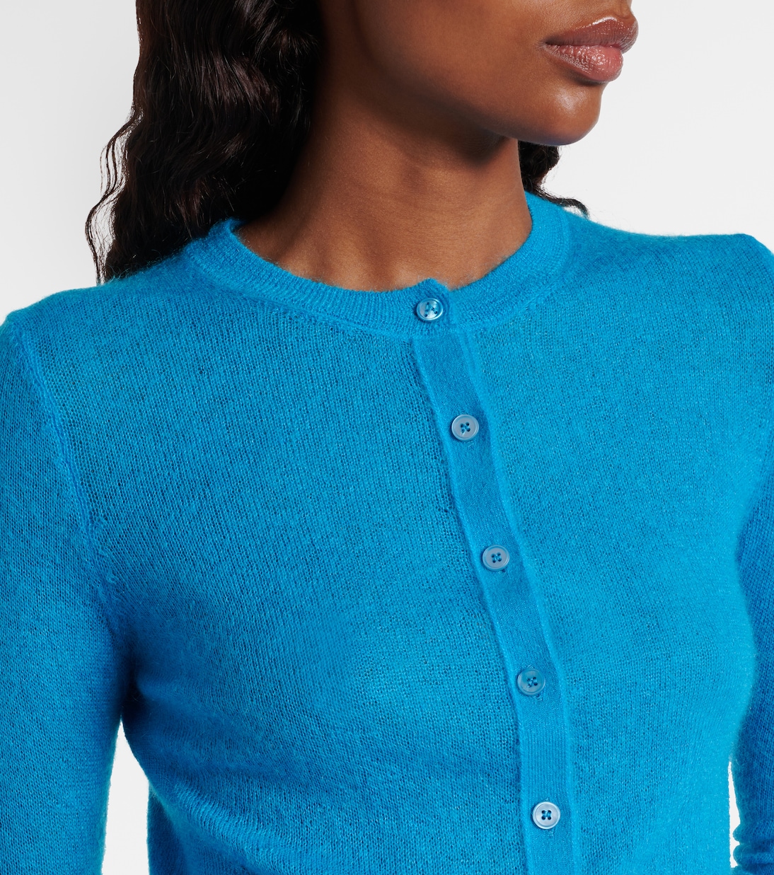 Mohair and wool-blend cardigan | Alaïa