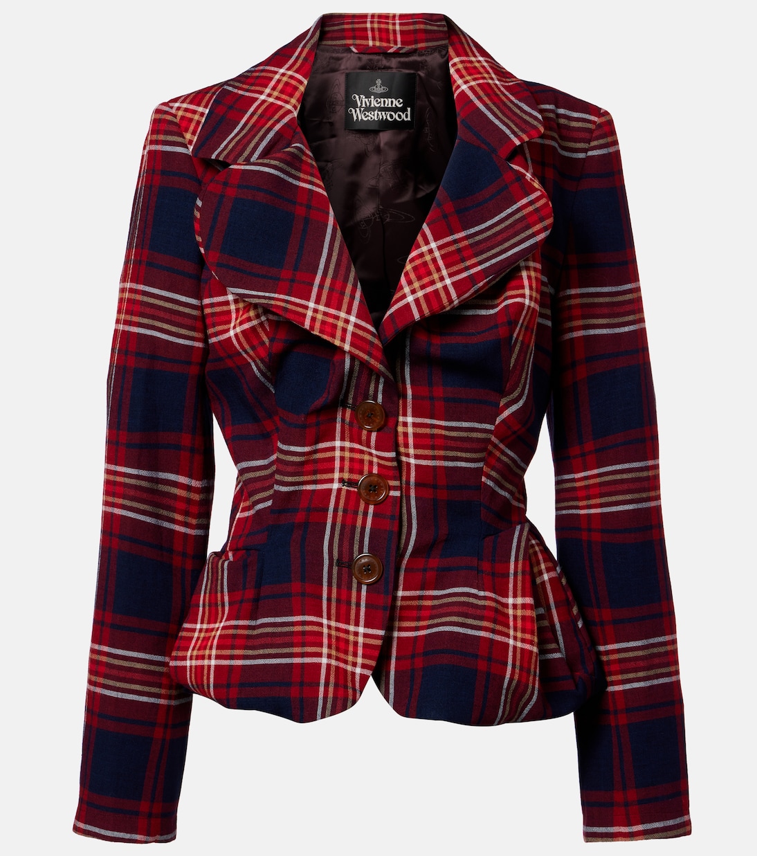 Drunken tartan blazer | Vivienne Westwood