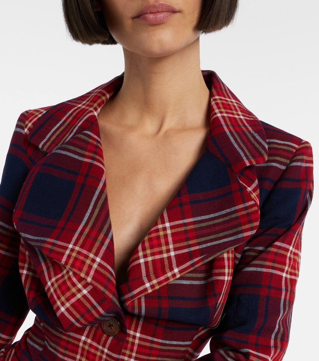 Drunken tartan blazer | Vivienne Westwood