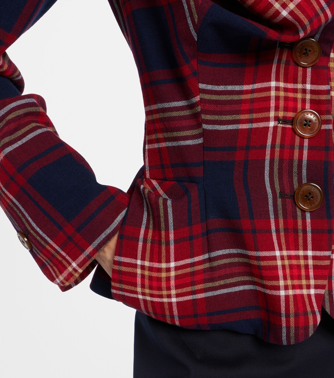 Drunken tartan blazer | Vivienne Westwood
