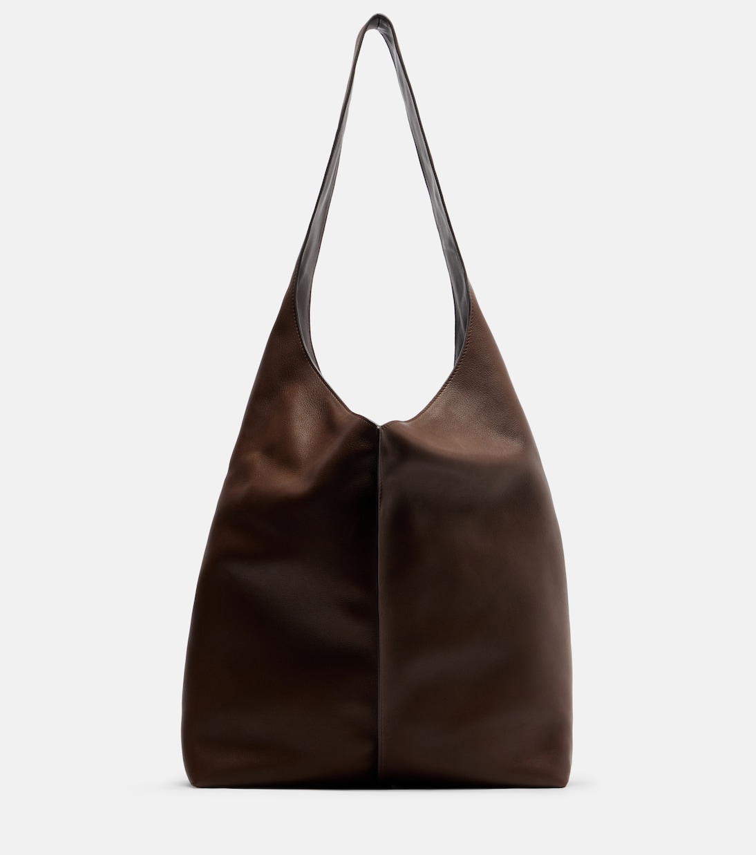 Bindle Medium leather shoulder bag  | The Row