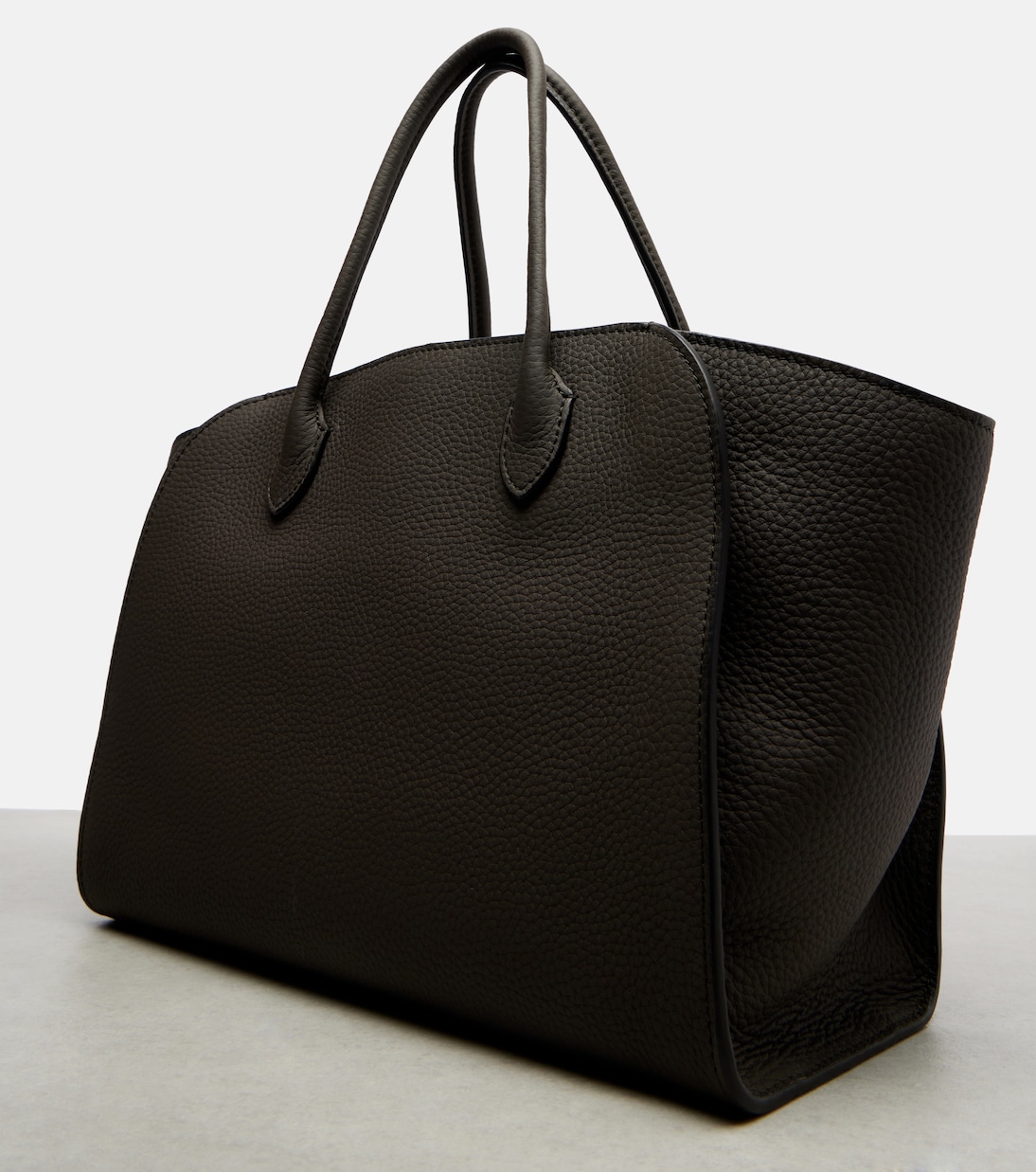 Marlo 12 leather tote bag | The Row
