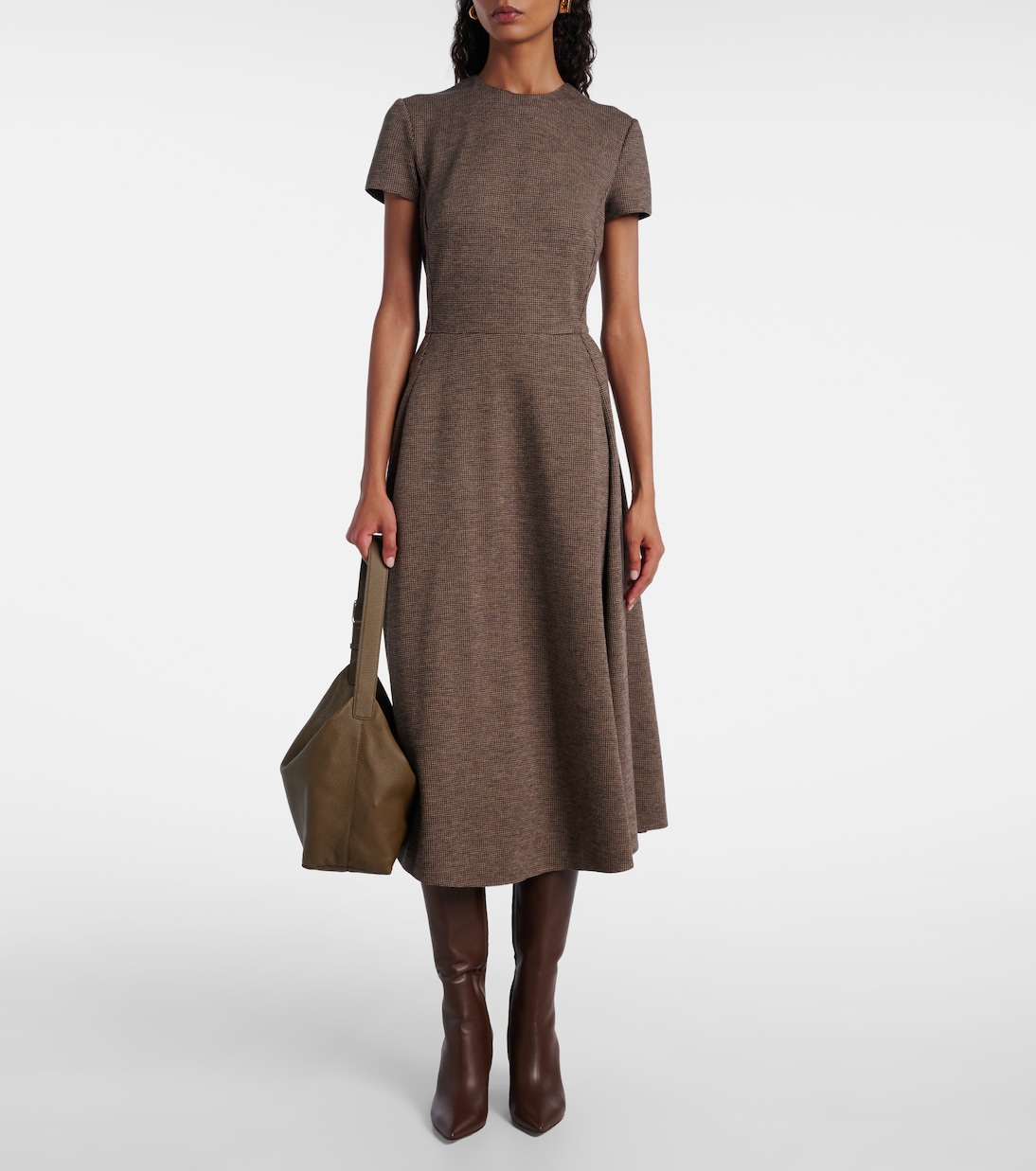 Abito midi Margaret in lana | Ralph Lauren Collection