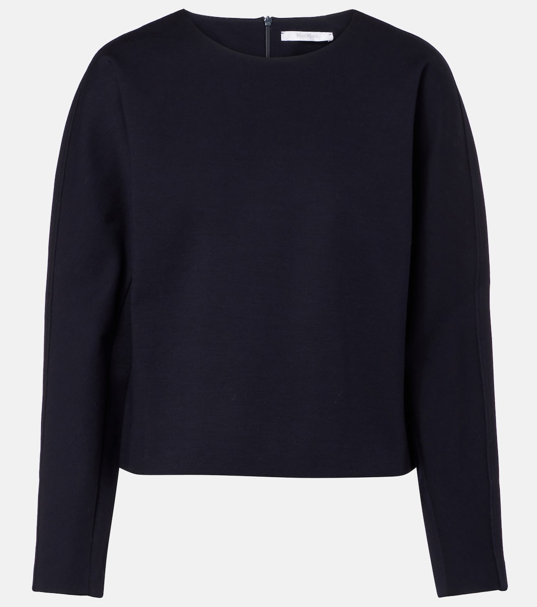 Top Girello en laine et coton mélangés | Max Mara