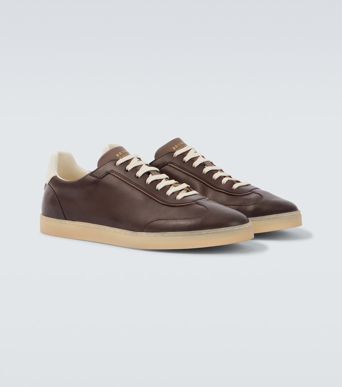 Sneakers aus Leder | Brunello Cucinelli