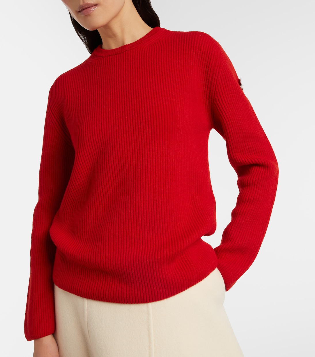 x Jil Sander virgin wool sweater | Moncler Genius