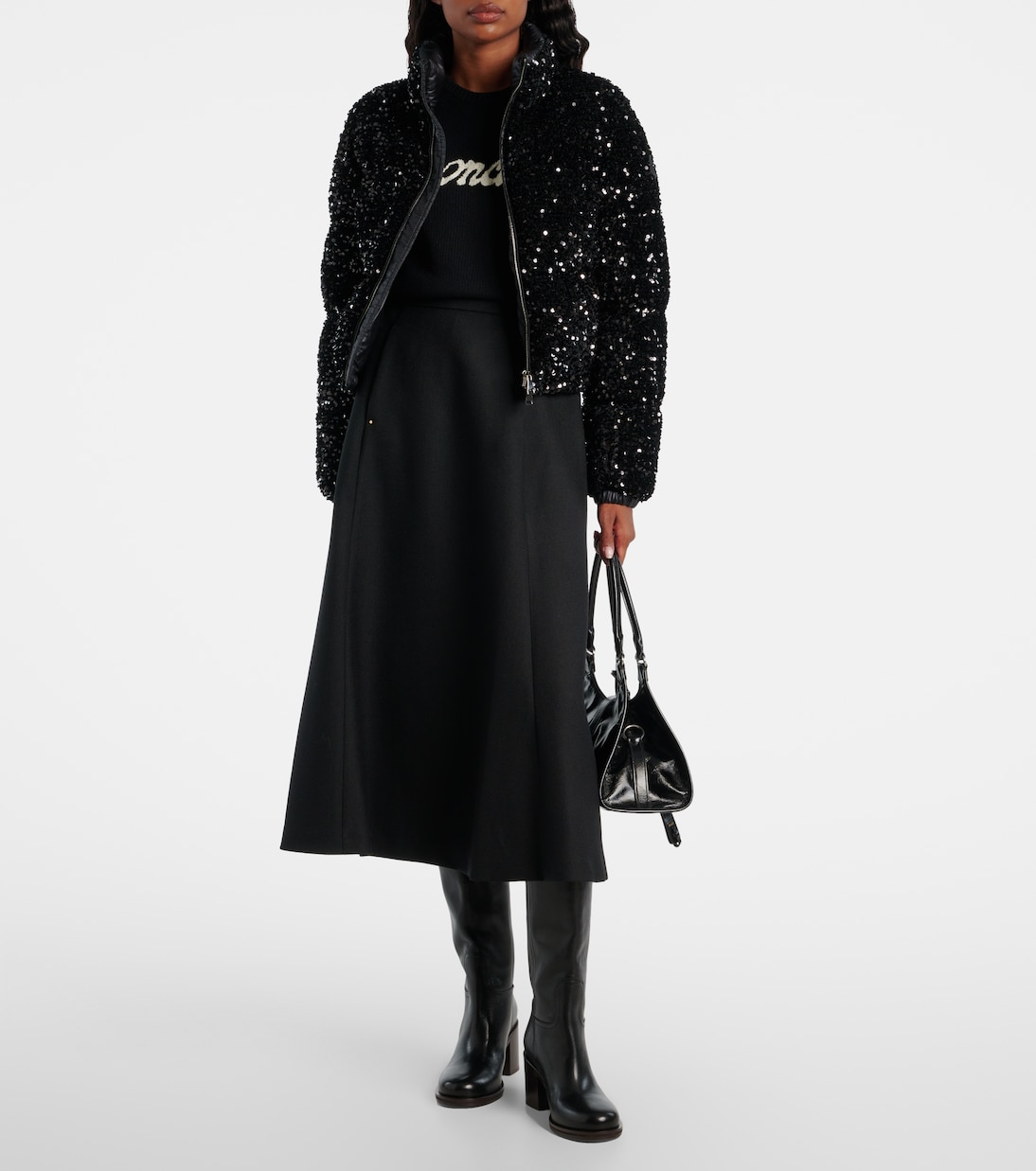 Chaqueta de plumas Louvi con lentejuelas | Moncler