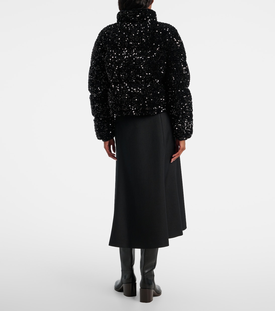 Chaqueta de plumas Louvi con lentejuelas | Moncler