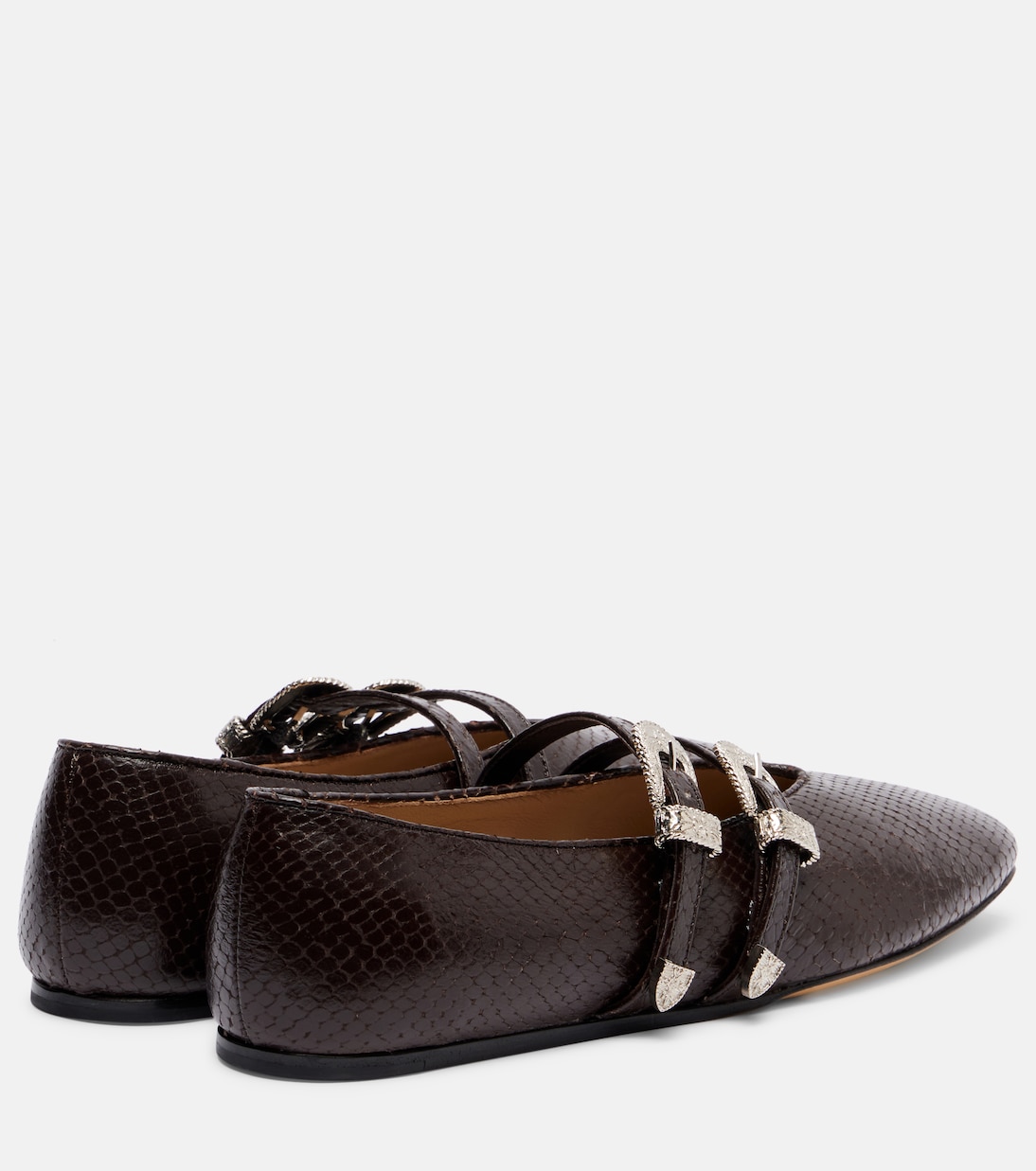 Ballerines Mary Jane Claudia en cuir | Le Monde Béryl