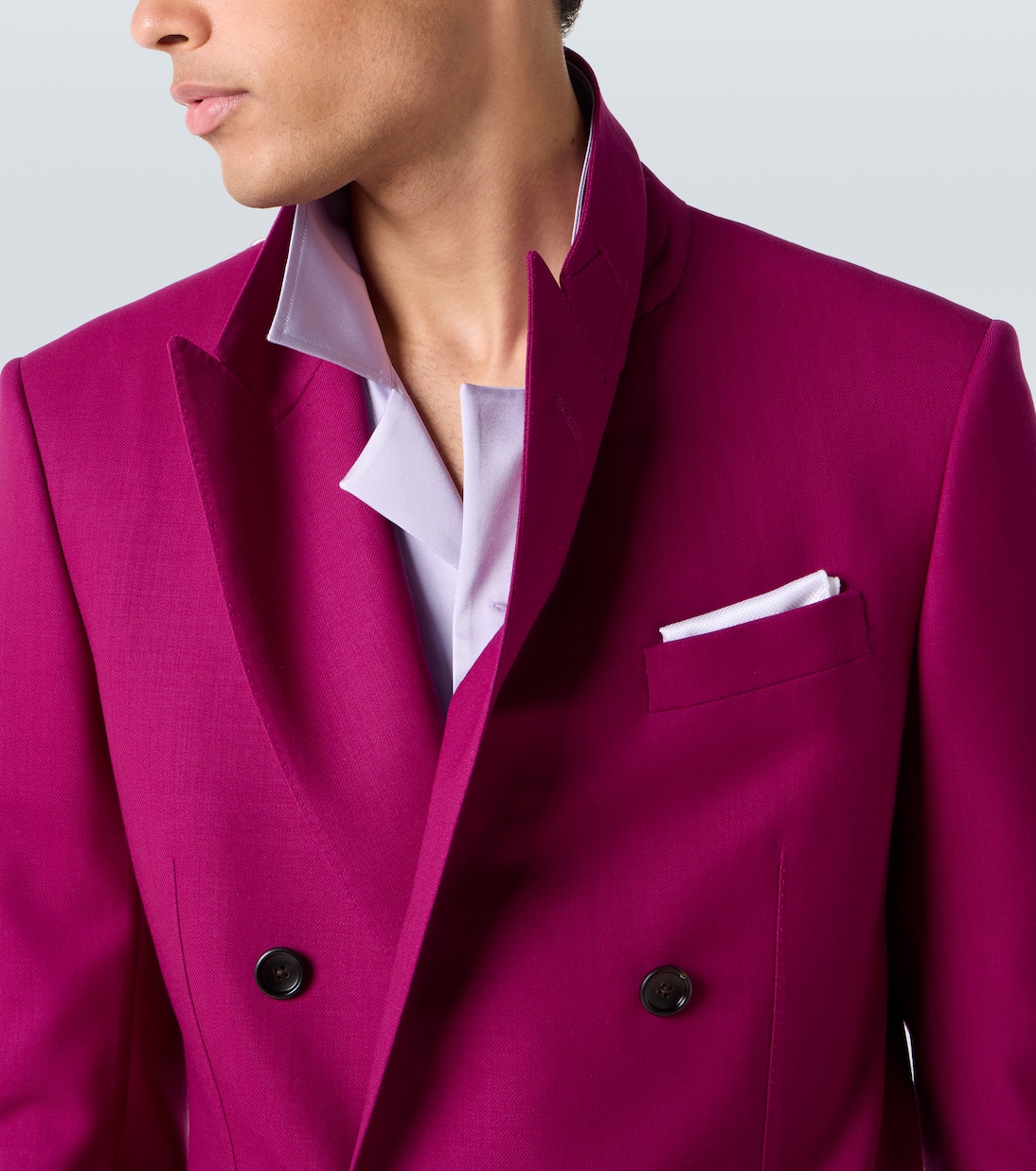 羊毛斜纹布西装外套 | Tom Ford