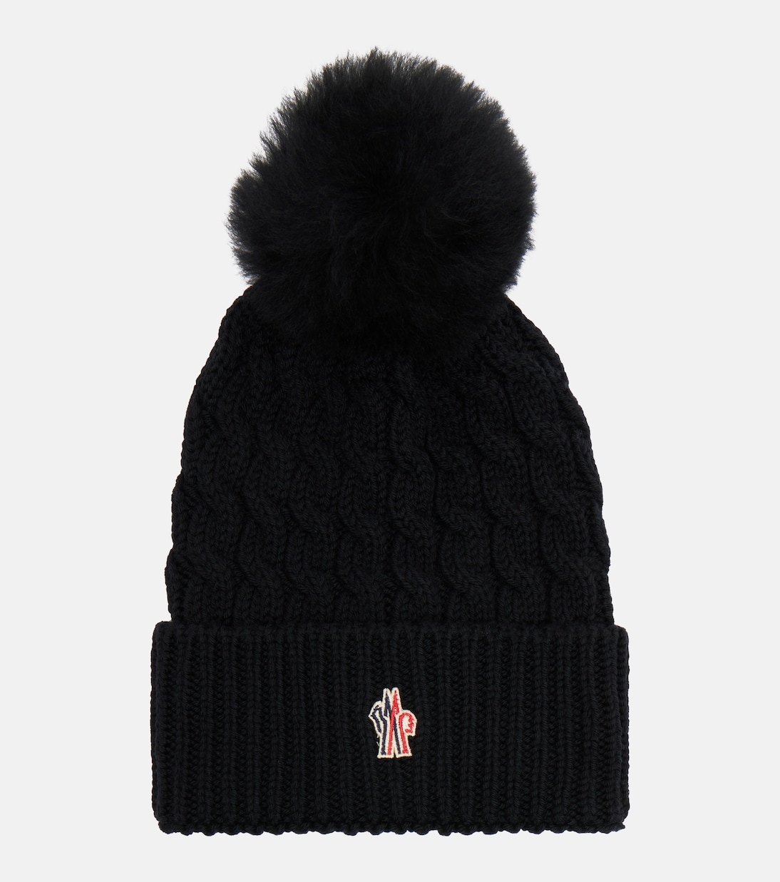 Mütze aus Schurwolle mit Shearling | Moncler