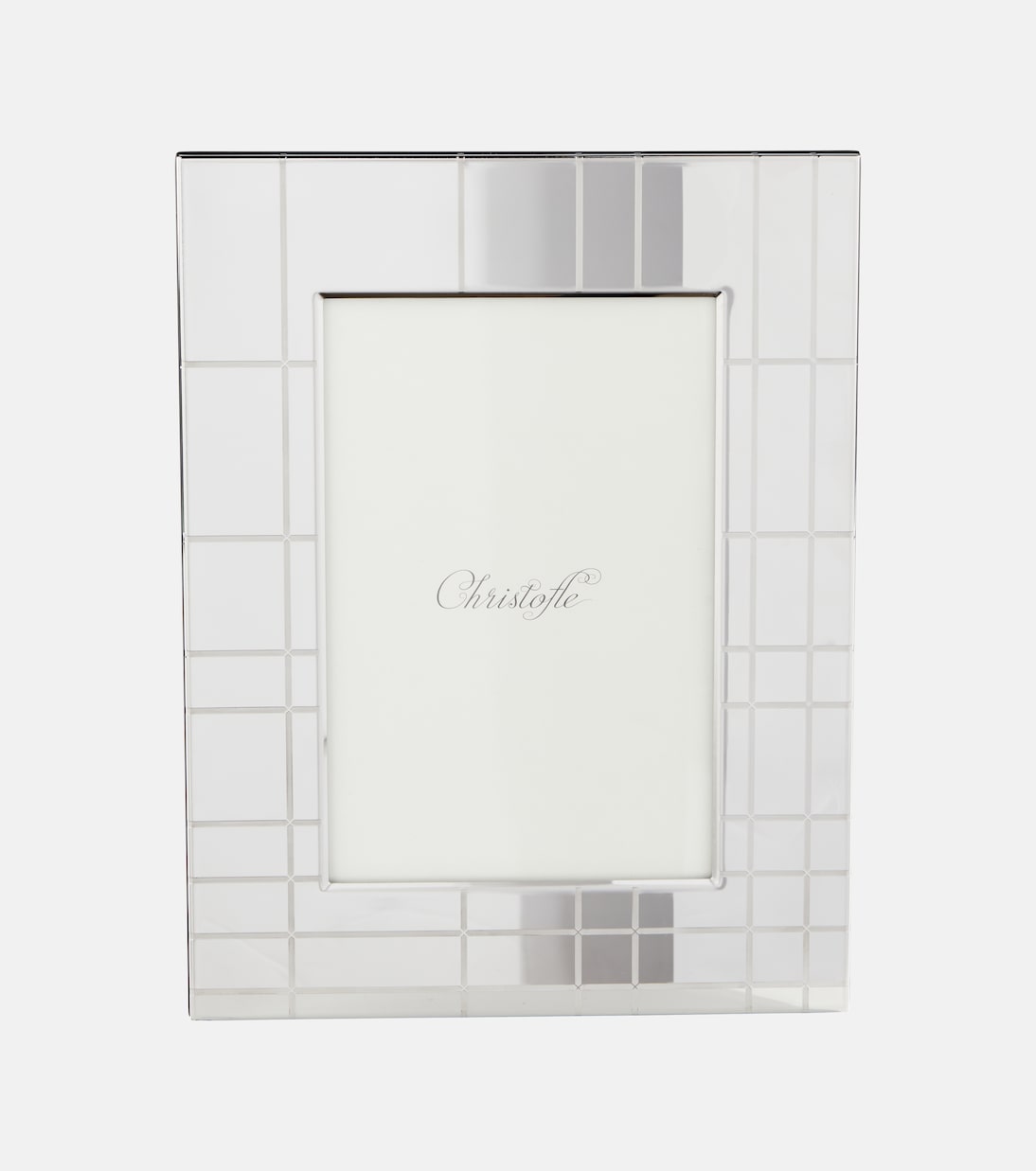 Graphik stainless steel picture frame | Christofle