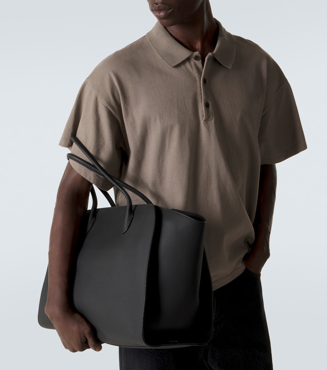 Tote Bag Marlo 17 aus Leder | The Row