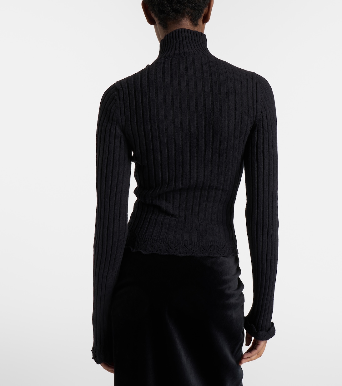 Heart cotton-blend top | Balenciaga