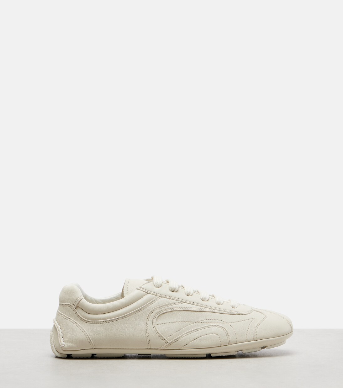 Montecarlo leather sneakers | Prada