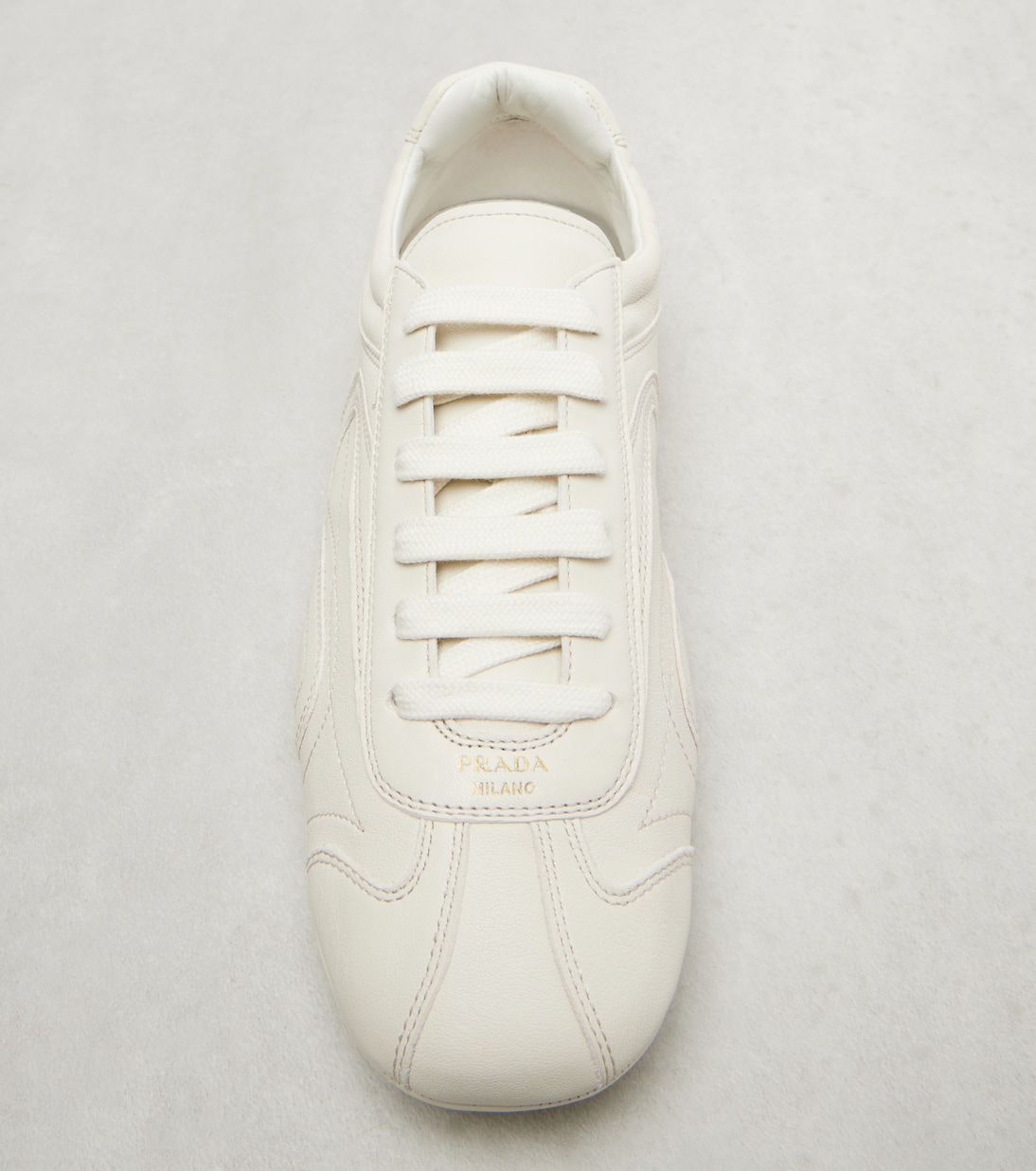 Montecarlo leather sneakers | Prada