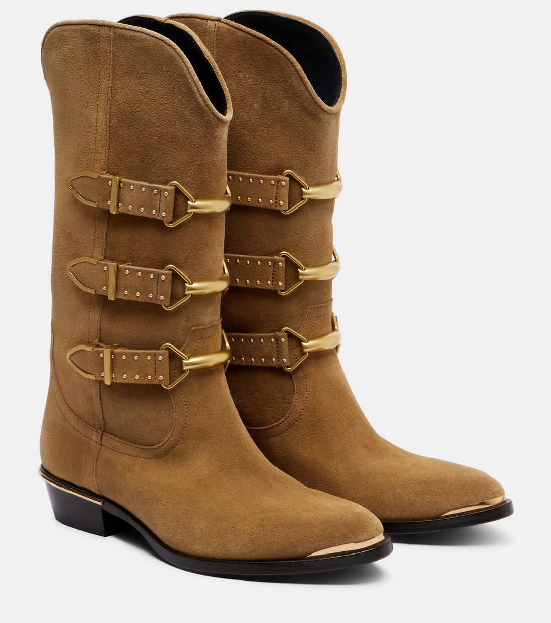 Mexia 35 suede cowboy boots | Isabel Marant