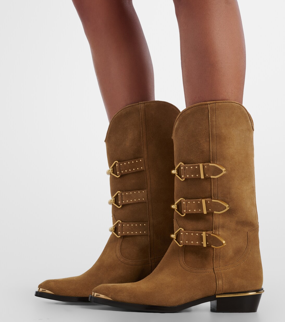 Mexia 35 suede cowboy boots | Isabel Marant