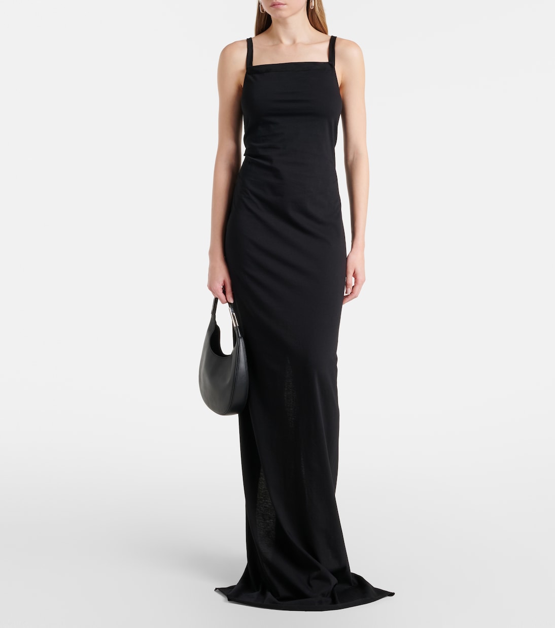 Robe longue Temple en coton | Rick Owens