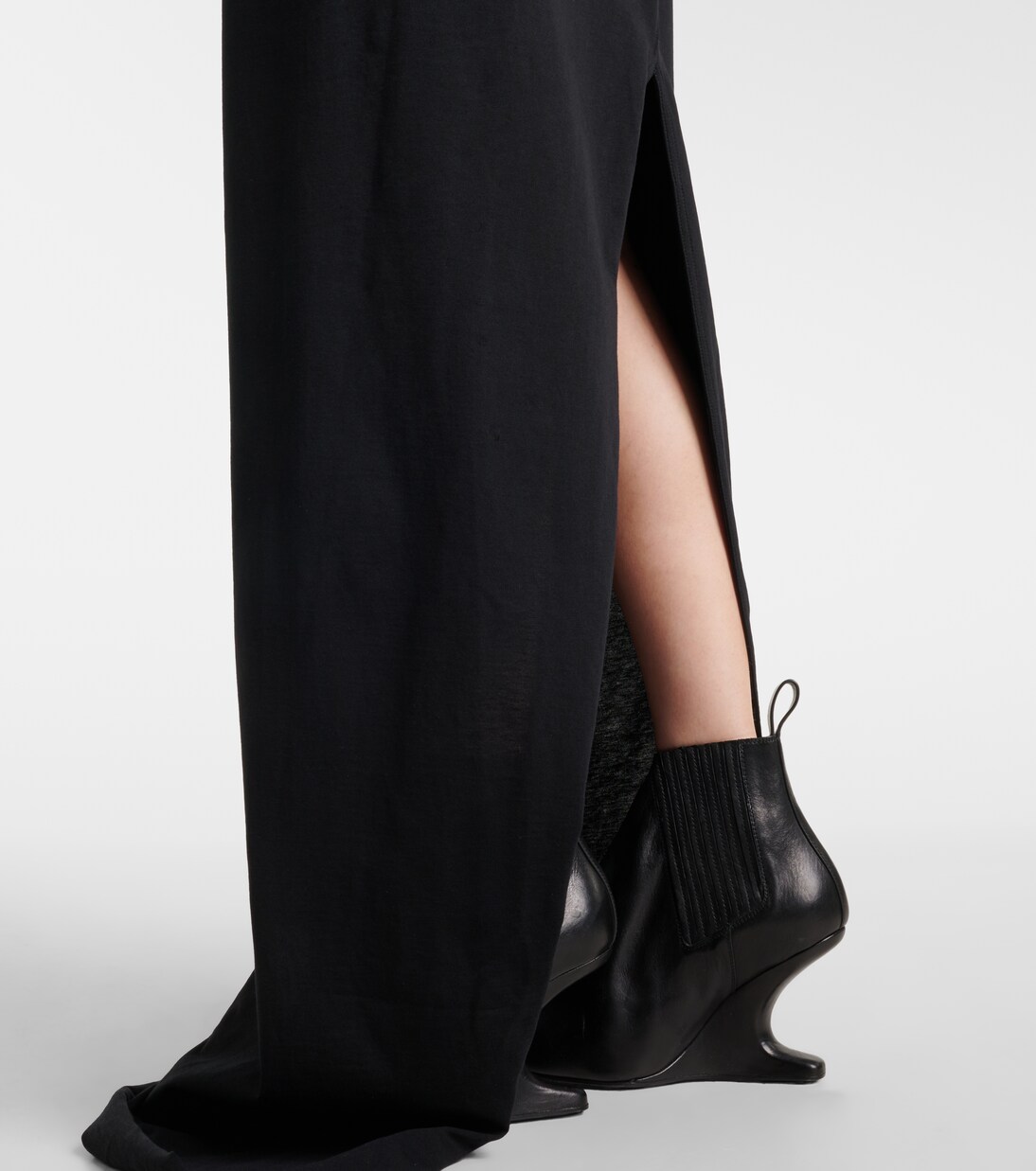 Robe longue Temple en coton | Rick Owens