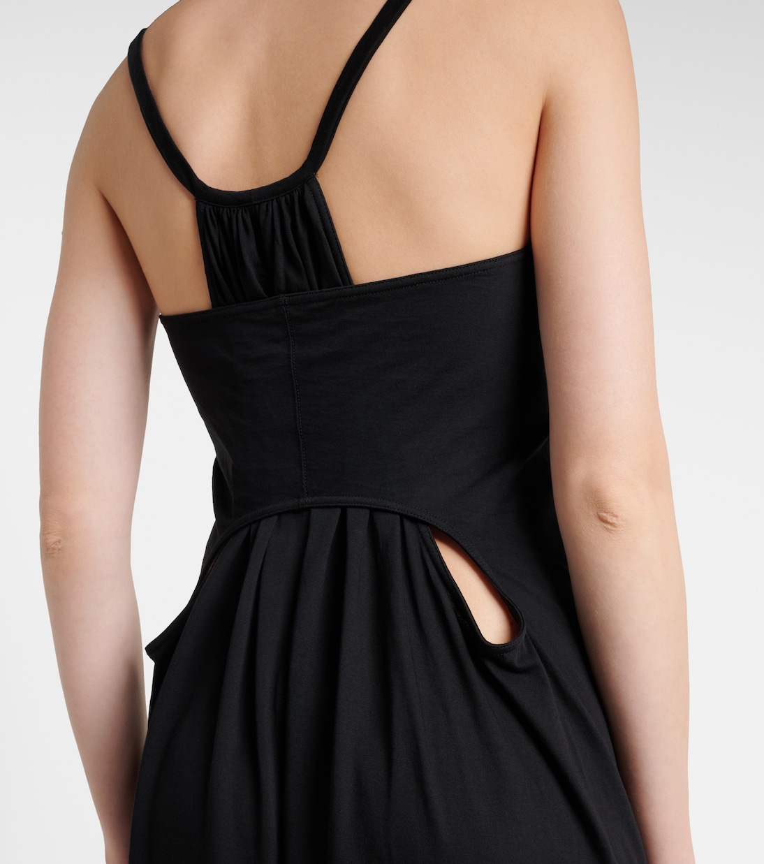 Robe longue Temple en coton | Rick Owens