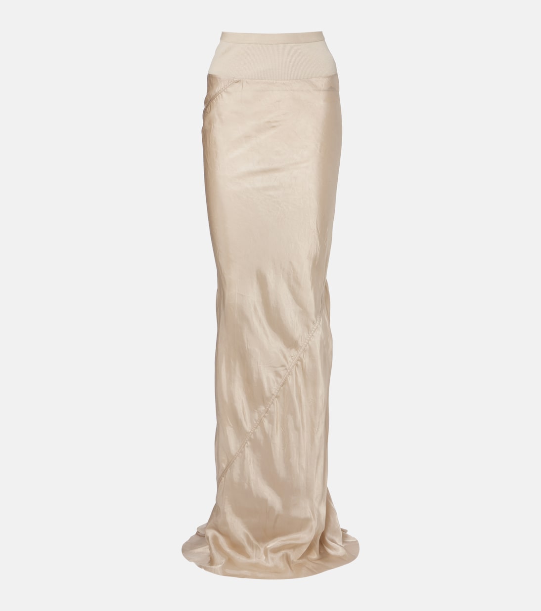 Satin maxi skirt | Rick Owens