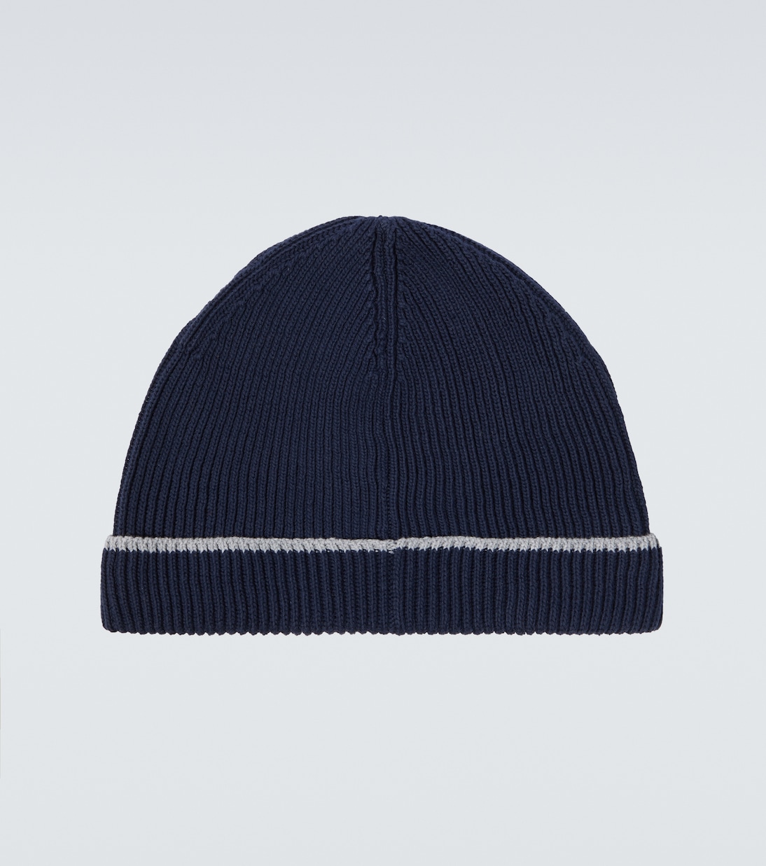 Ribbed-knit cotton beanie | Brunello Cucinelli