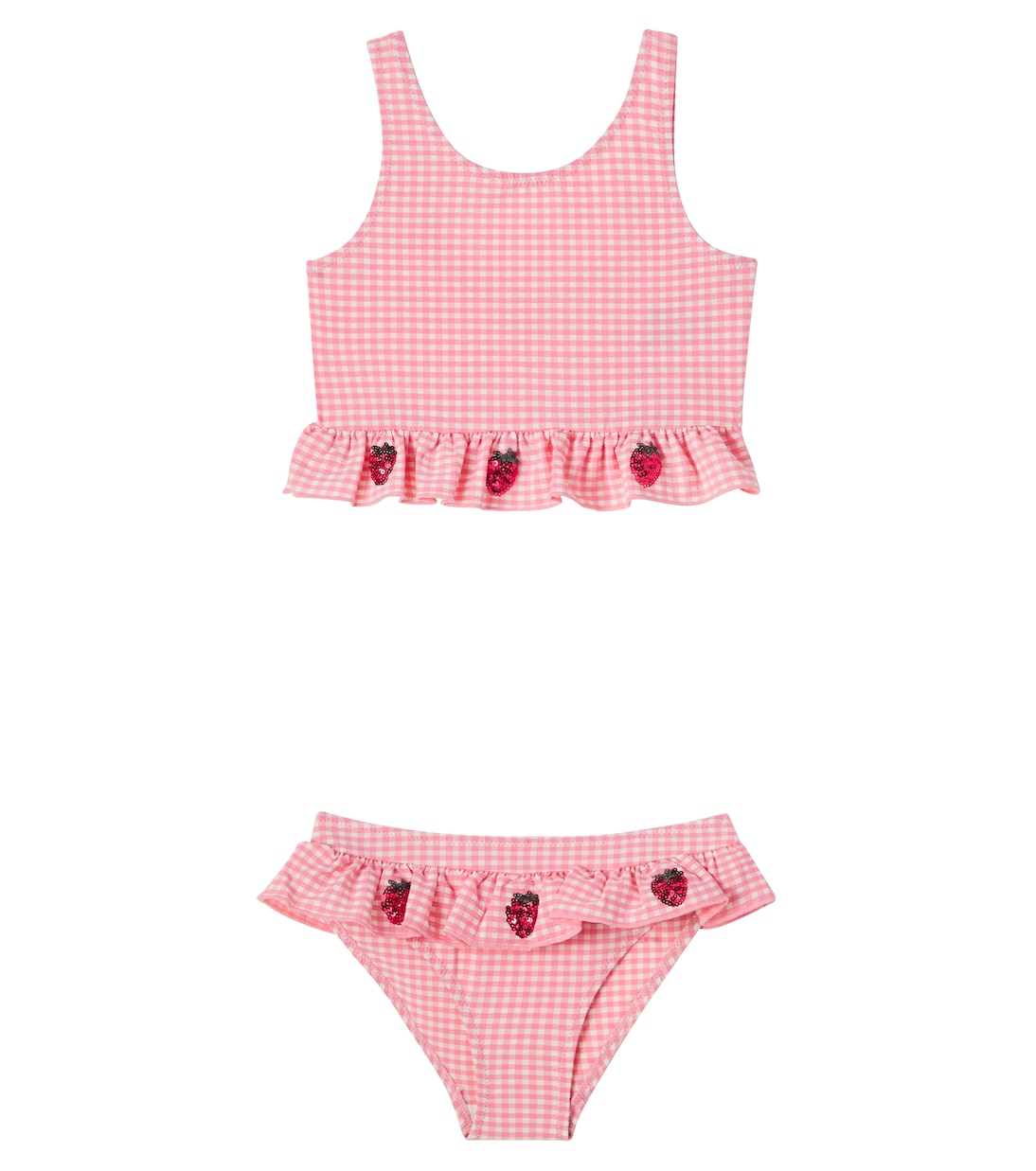 Etta gingham seersucker bikini | Konges Sløjd