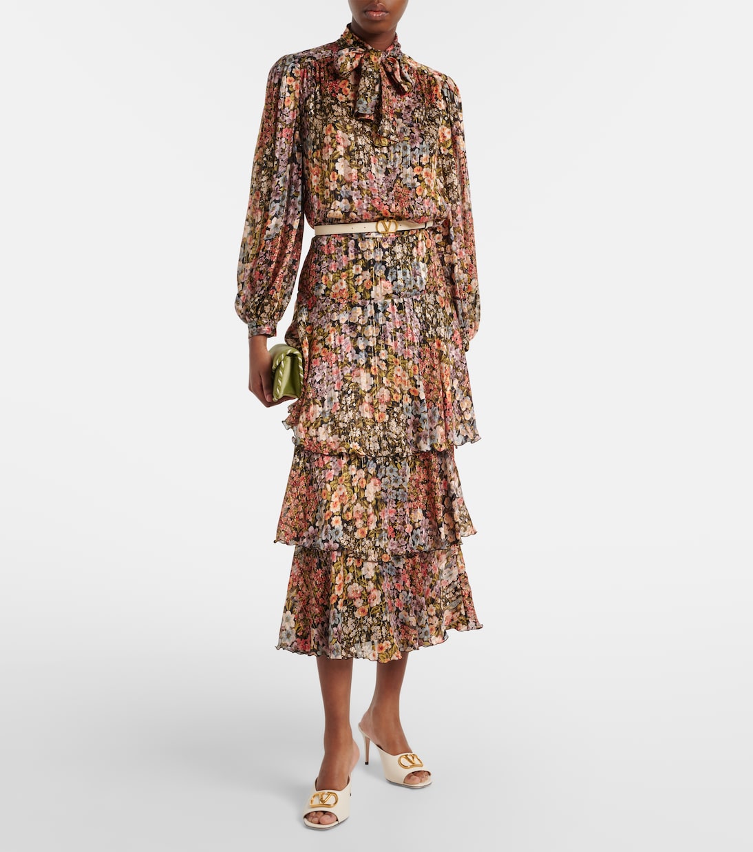 Mules VLogo Signature en cuir | Valentino Garavani