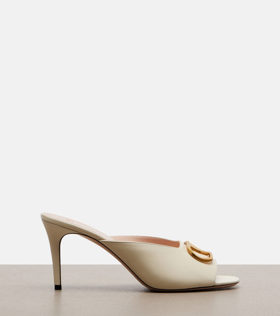 Mules VLogo Signature en cuir | Valentino Garavani