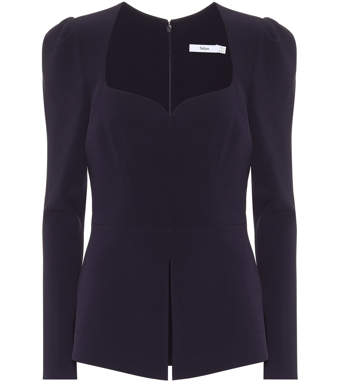 Stretch-crêpe blouse | Safiyaa